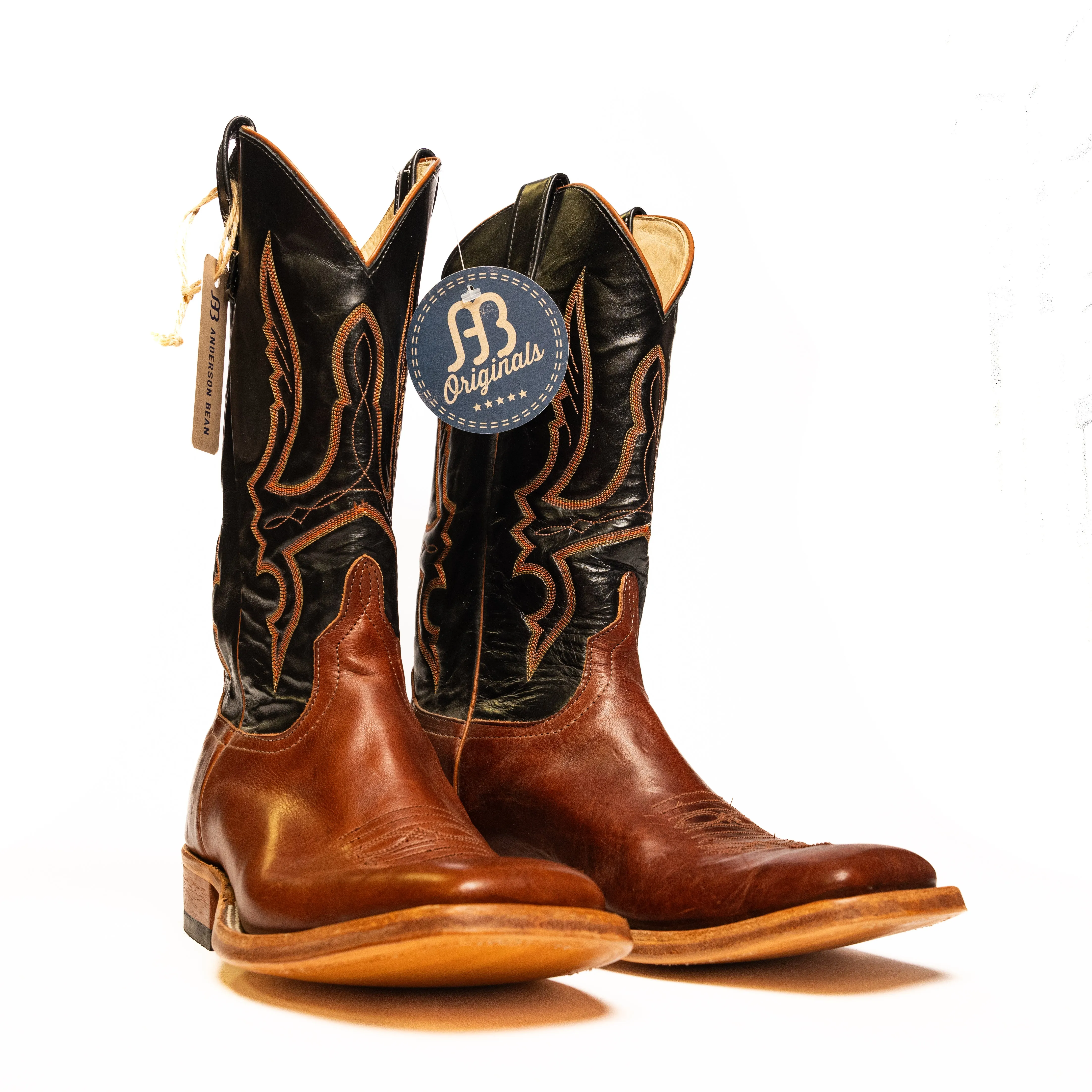Anderson Bean Chestnut Polished with Black Glove Top