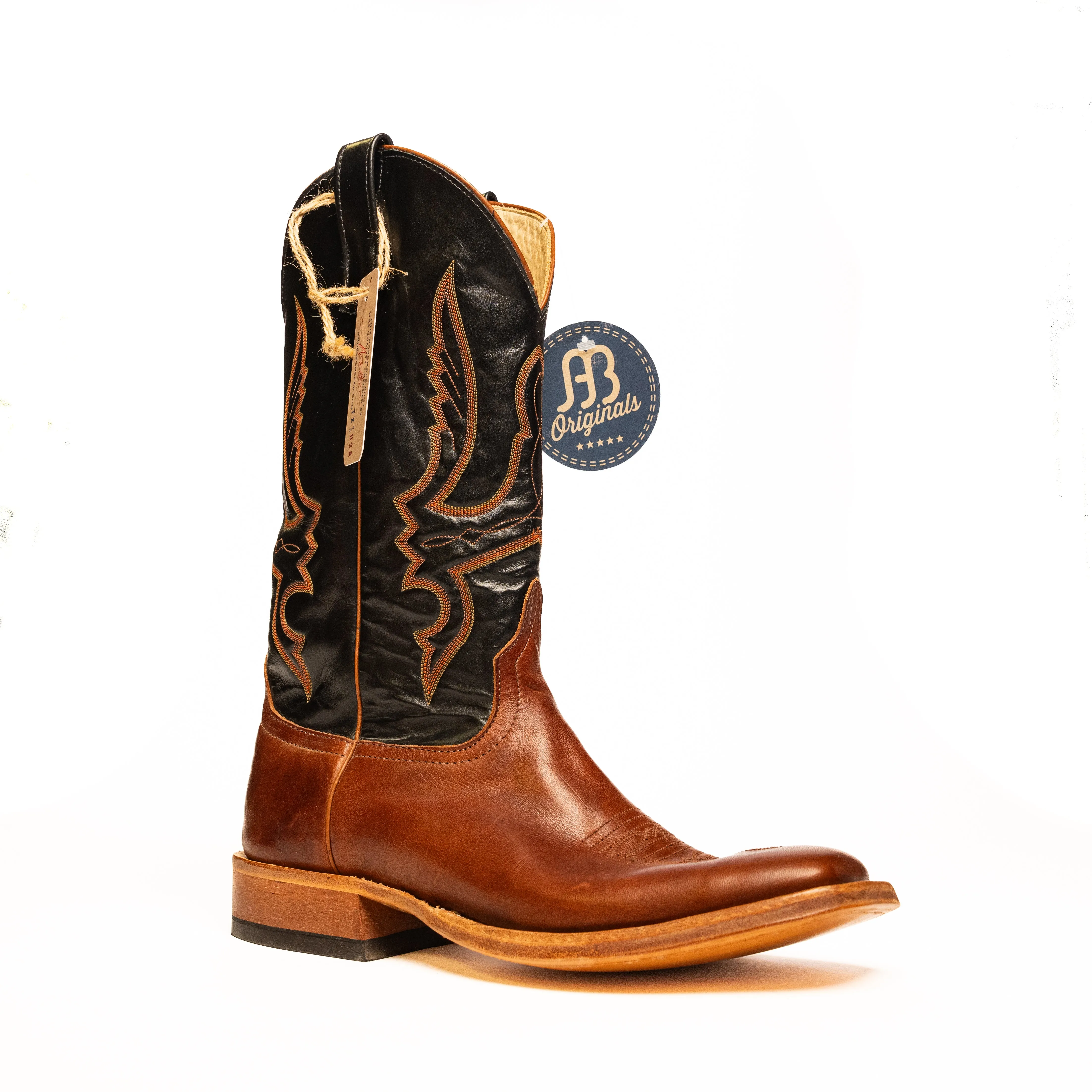 Anderson Bean Chestnut Polished with Black Glove Top