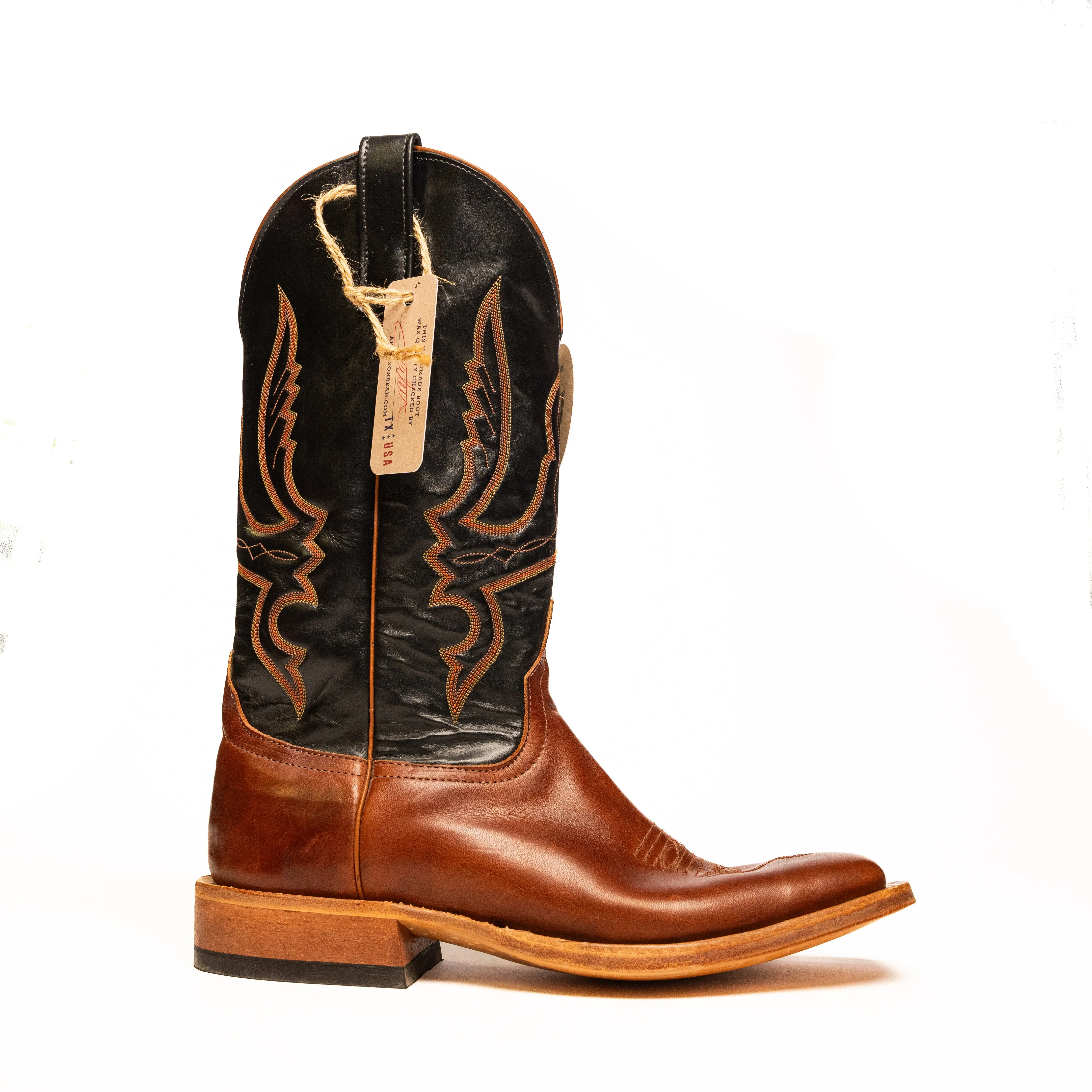 Anderson Bean Chestnut Polished with Black Glove Top