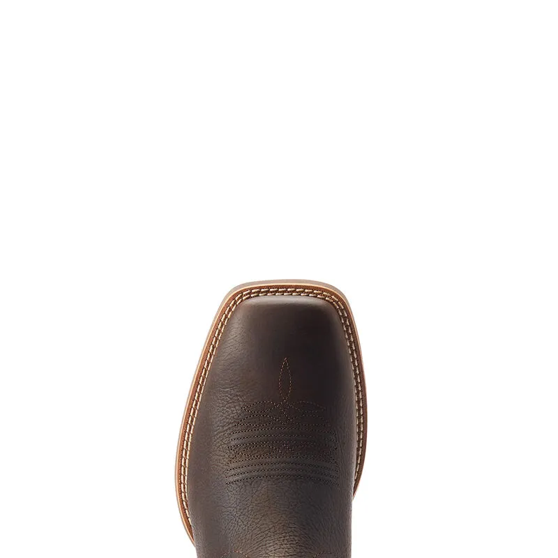 ARIAT MENS COWPUNCHER VENT TEK BOOTS (DARK BROWN)