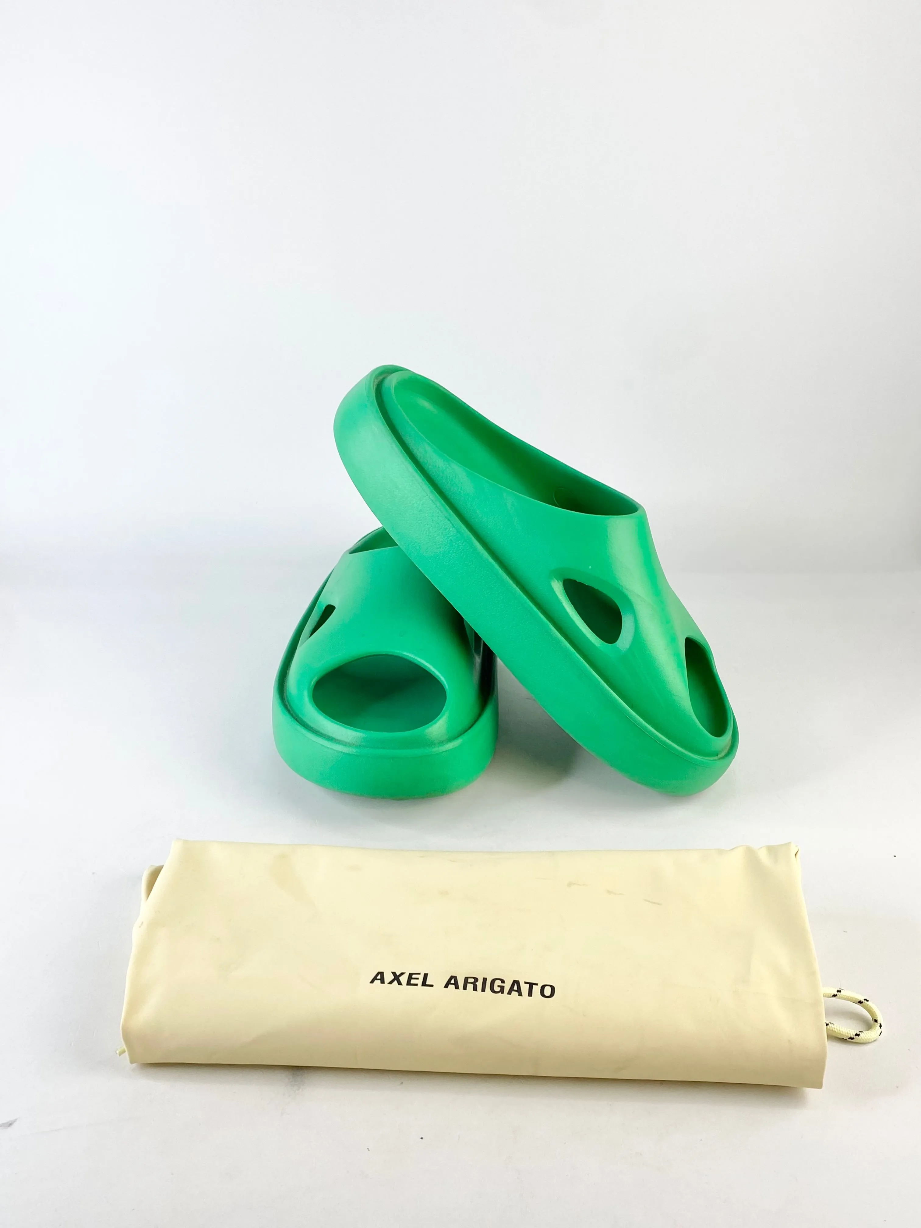 Axel Arigato Emerald Green Magma Sandals