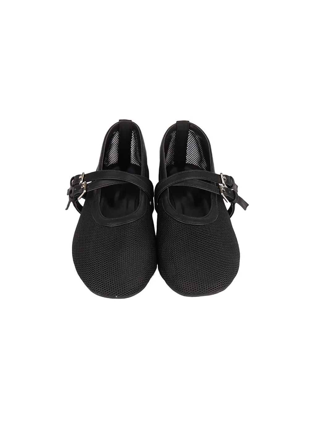 Buckle Mesh Flats CM518