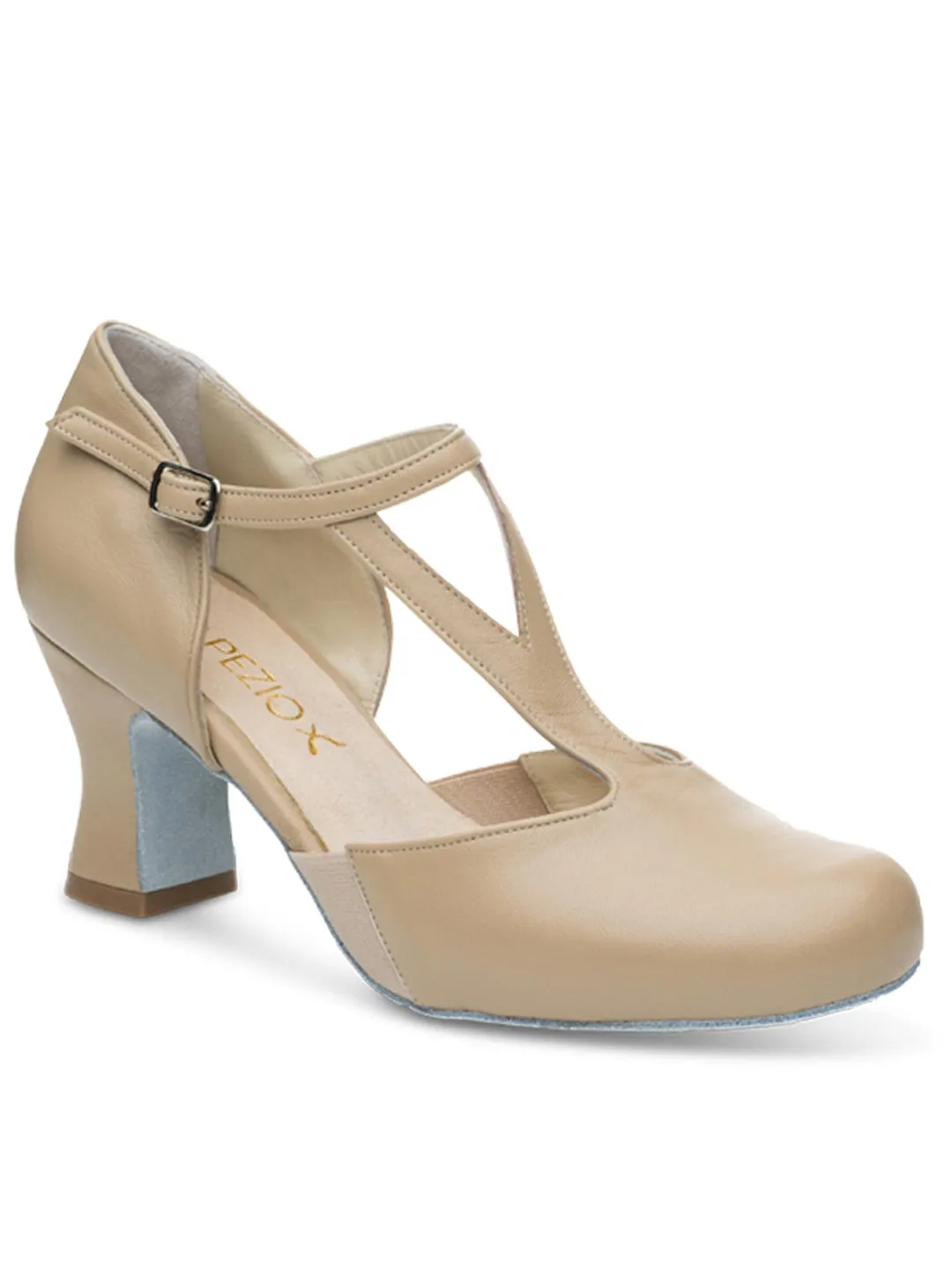 Capezio 829W Y-Strap Charlotte Leather Character Shoe