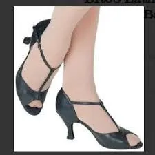 Capezio BR08 Latin T Strap Sandel