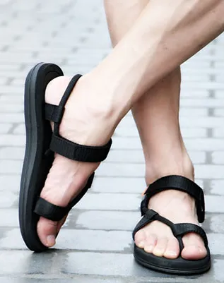Cord Strap Gladiator Style Men Sandals