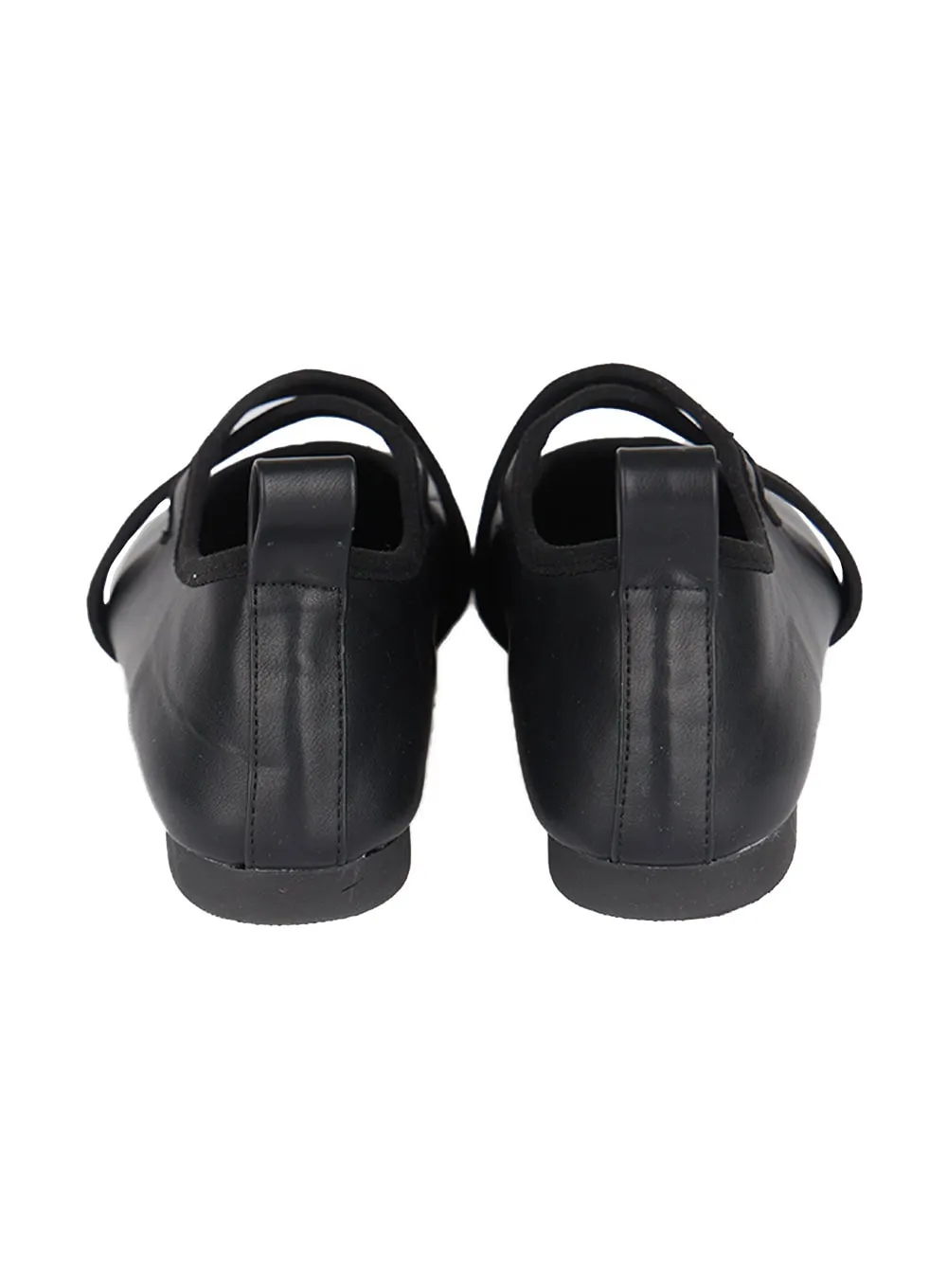 Cross-Strap Flat Loafers CA522
