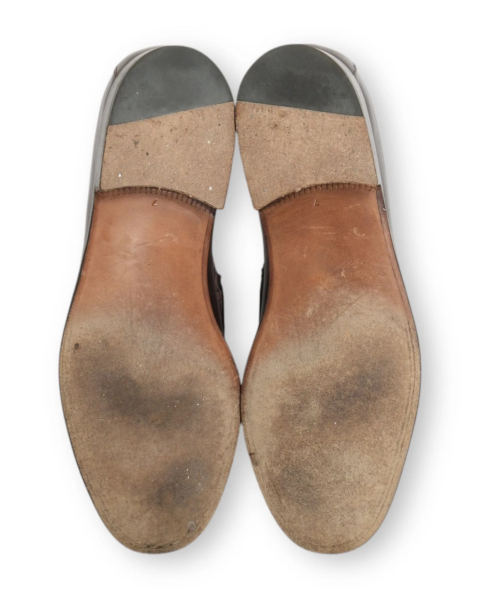 Enzo Bonafè Dark Brown Horsebit Loafers EU 41