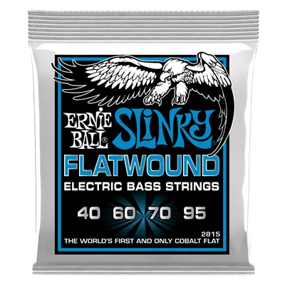 Ernie Ball Slinky Cobalt Flatwound Bass Ext 40-95