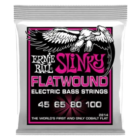 Ernie Ball Slinky Cobalt Flatwound Bass Sup 45-100