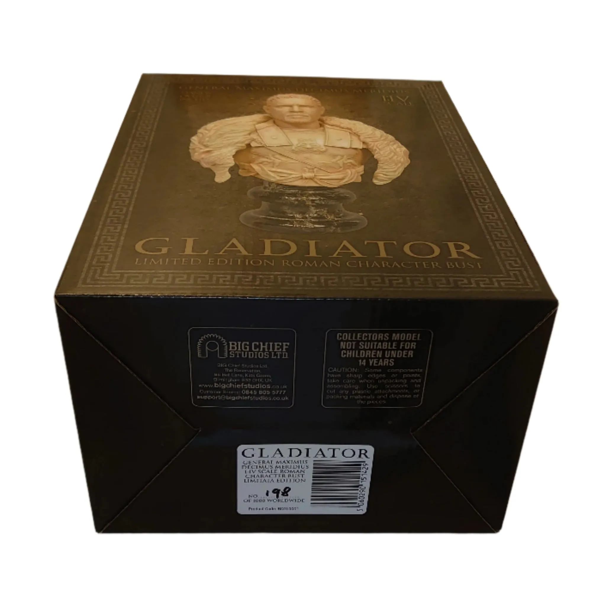 General Maximus Decimus Meridius / Russell Crowe statue bust from the film - Gladiator