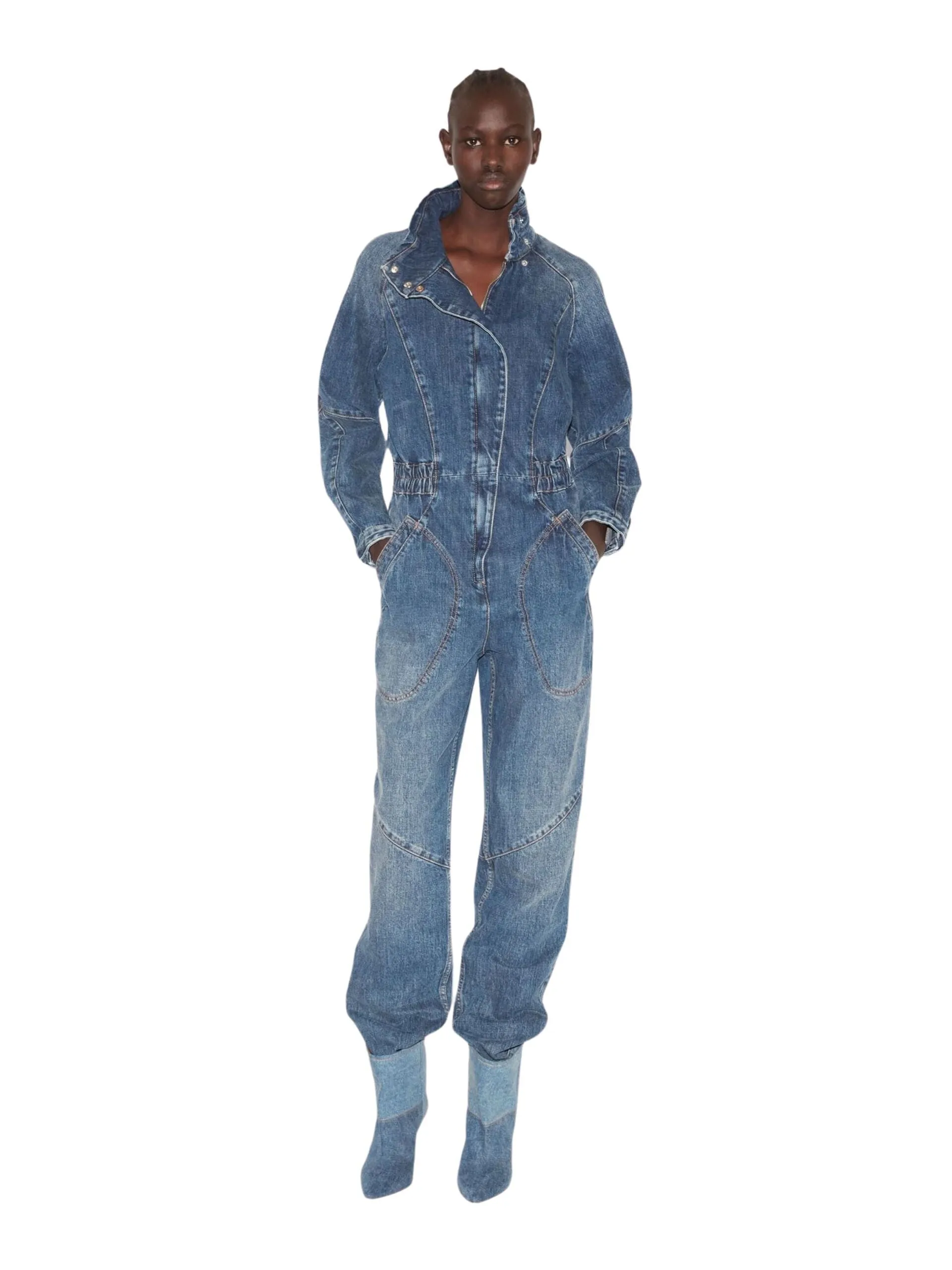 Kimea Jumpsuit / Dark Blue