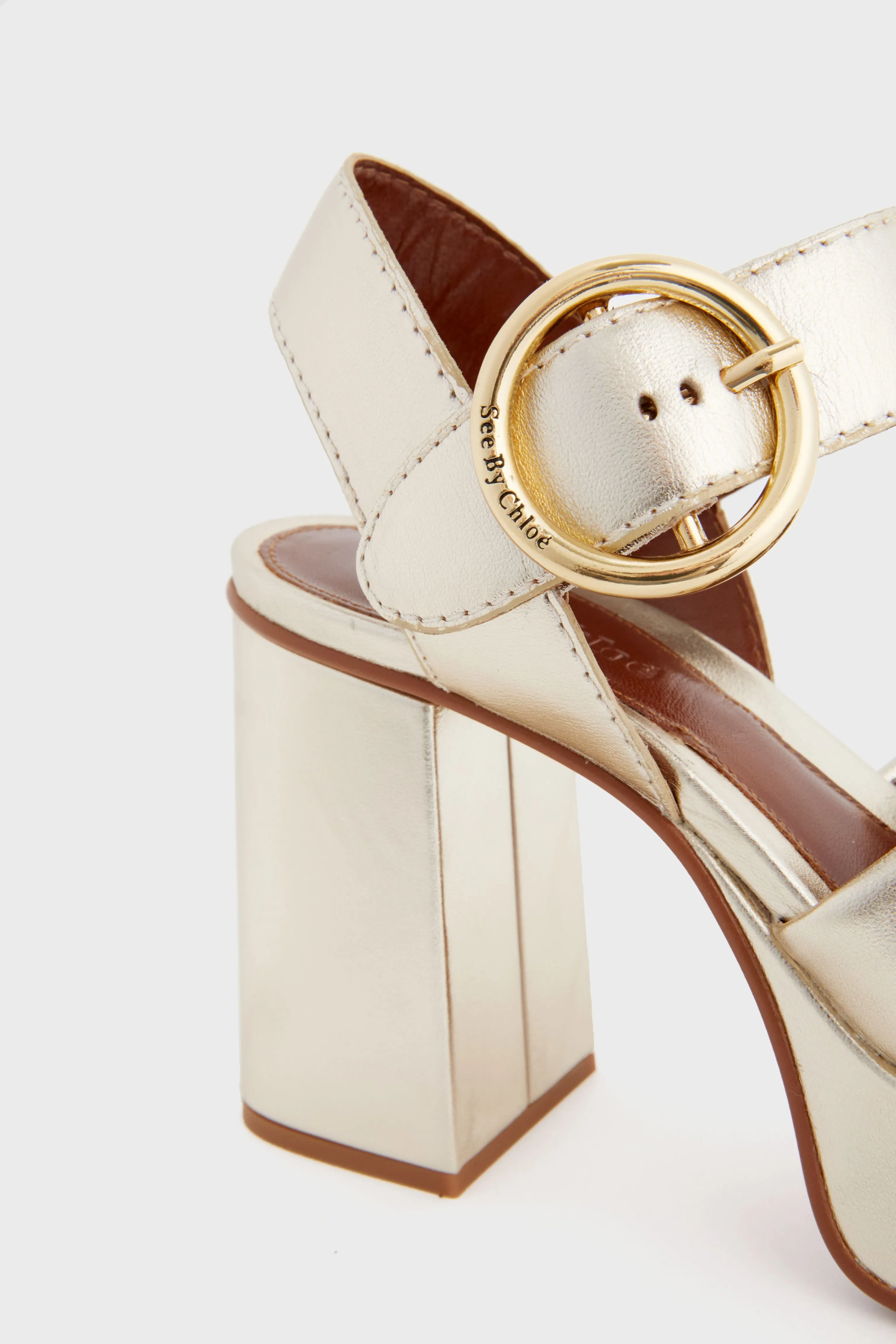 Light Gold Lyna Heels