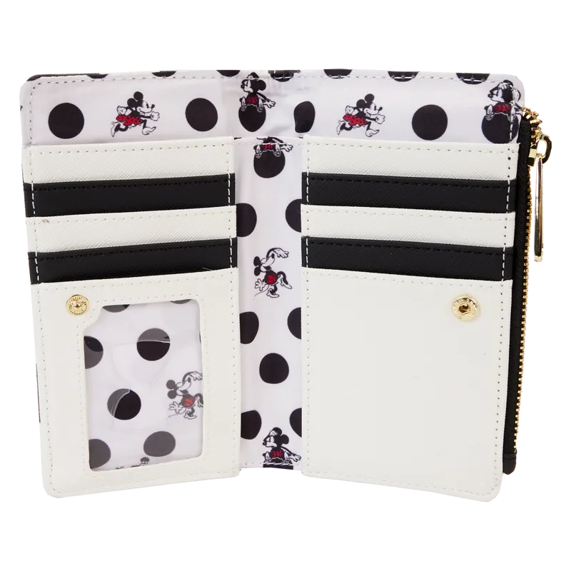 Loungefly x Disney Minnie Mouse Rocks the Dots Classic Flap Purse