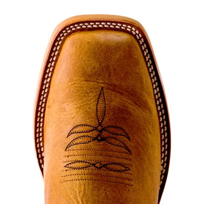 Men's Horsepower Pecan Barking Iron with Sugared Blue Jeans Top HP1836