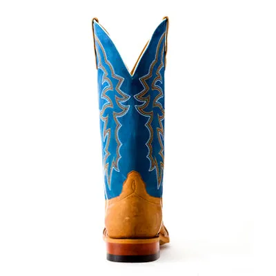 Men's Horsepower Pecan Barking Iron with Sugared Blue Jeans Top HP1836