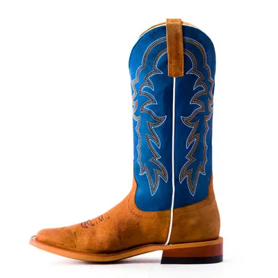 Men's Horsepower Pecan Barking Iron with Sugared Blue Jeans Top HP1836