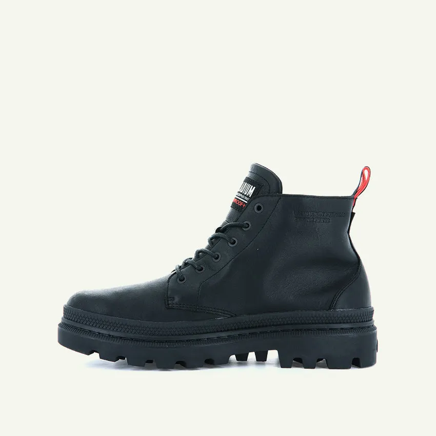 PALLATROOPER HI WP  WOMEN'S BOOTS - BLACK/BLACK