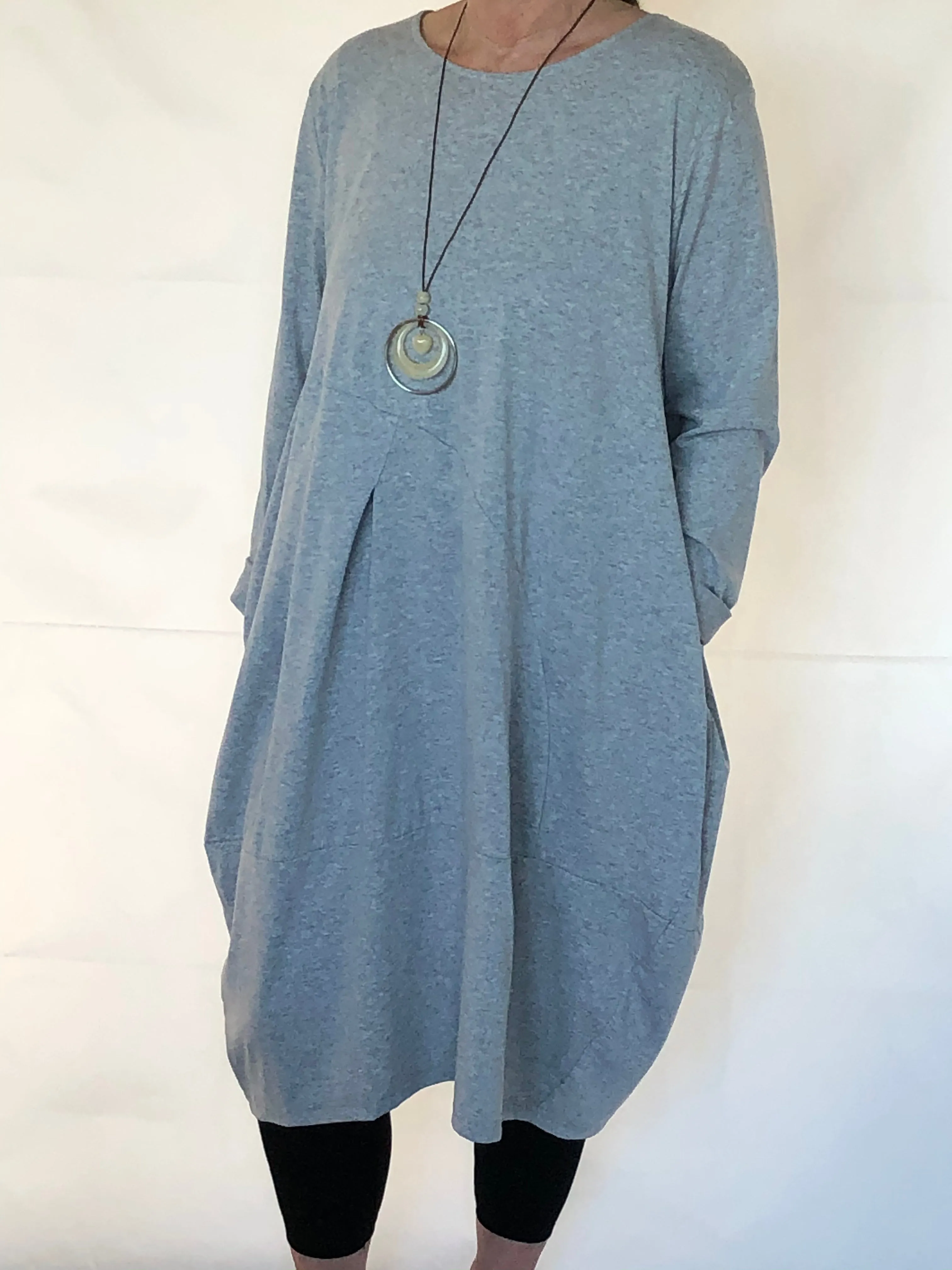 THE TUCK COCOON DRESS