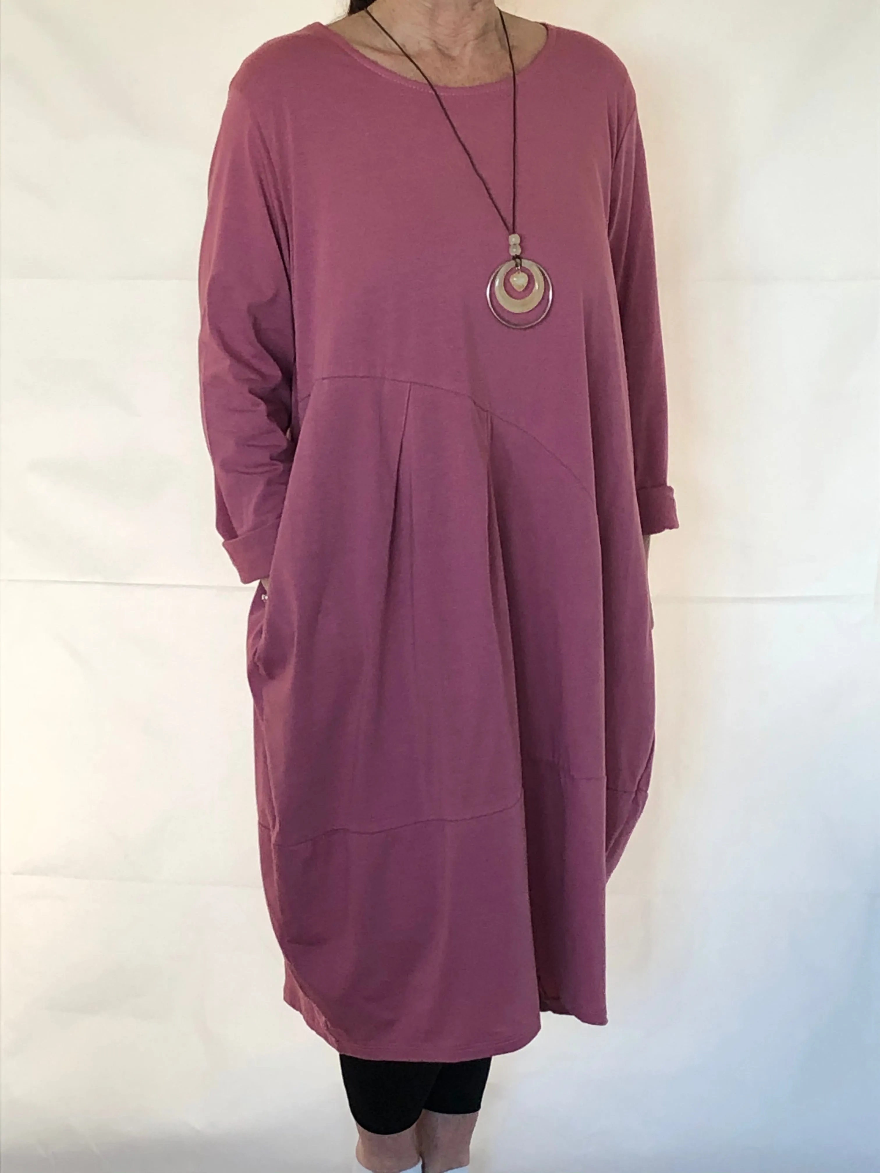 THE TUCK COCOON DRESS