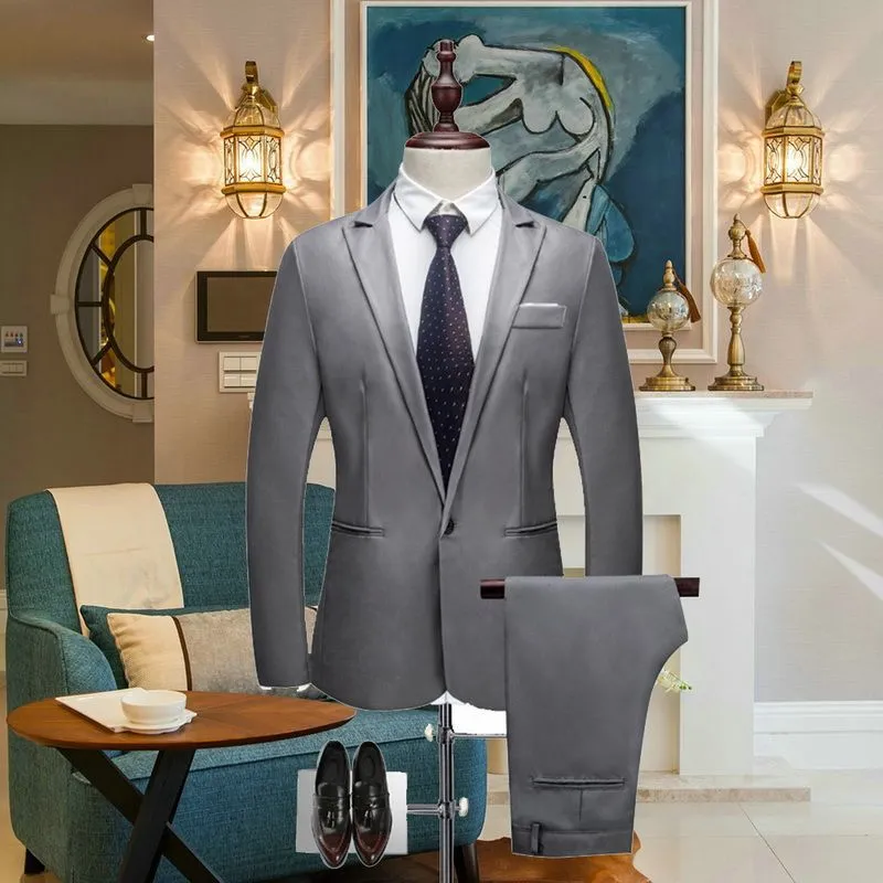 Wedding blazer jeans slim suit